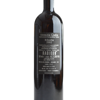 Radikon - Bianco Venezia Giulia L.RG02G 2002 500ml / ラディコン - ビアンコ ヴェネツィア ジューリア L.RG02G リボッラ 2002