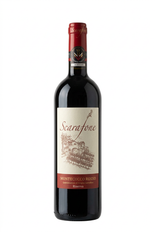 パルモレッティーノ モンテクッコ・ロッソ スカラフォーネ 2019 表ラベル 白背景